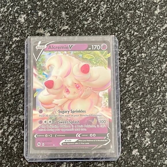 2021 Pokemon Alcremie V - Picture 1 of 2